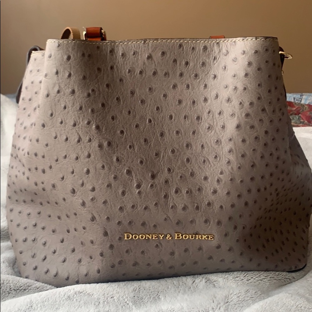 Dooney & Bourke Ostrich Barlow bag